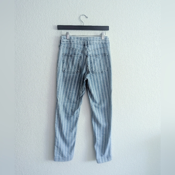Anthropologie X Pilcro And The Letterpress Striped Button-fly Jeans - Picture 6 of 8